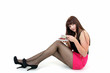 entspannt Kaffee trinken