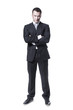 Smart young businessman in black suit Smart young businessman in black suit