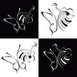 Music - abstract vector illustration Music - abstract vector illustration