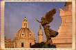 Vittoria alata, chiesa di San Loreto, colonna traiana, Roma Vittoria alata, chiesa di San Loreto, colonna traiana, Roma