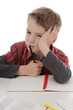 enfant faisant ses devoirs enfant faisant ses devoirs