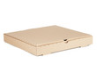 two empty pizza boxes