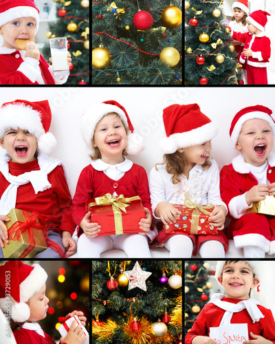 Photo: christmas collage christmas collage