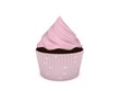 3d Rendering Cupcake rosa