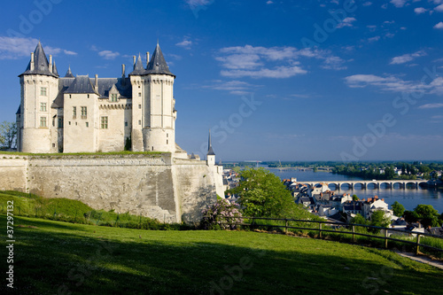 Foto: Saumur, Pays-de-la-Loire, France Saumur, Pays-de-la-Loire, France