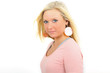 junge blonde Frau