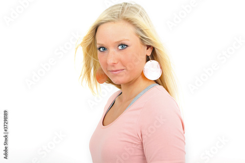 Photo: junge blonde Frau junge blonde Frau