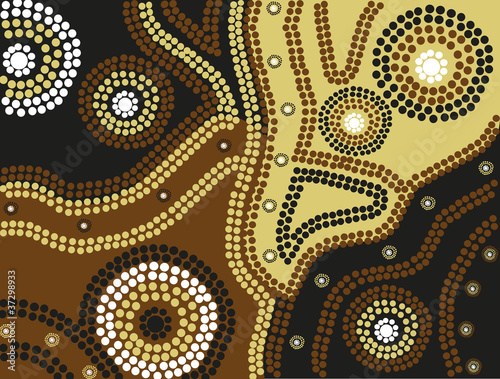 Illustration: aboriginal art aboriginal art