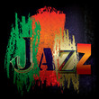 Abstract jazz music background