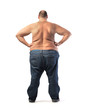 Obese man