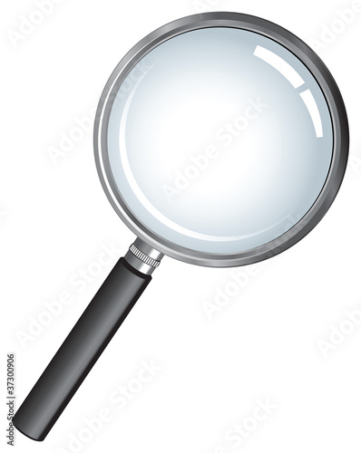 Vector: magnifying glass magnifying glass