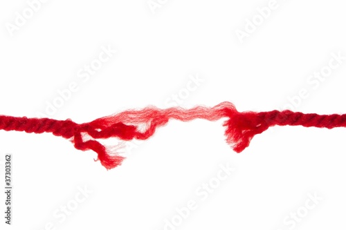 Foto: Der Rote Faden ist gerissen Der Rote Faden ist gerissen