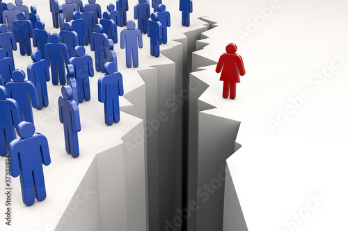Illustration: Geschlechterdifferenz Geschlechterdifferenz