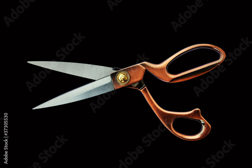 Photo: scissors on black scissors on black