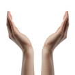 two supporting hands