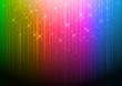 colorful vector background with stars