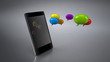 Smartphone et bulles