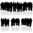 people group silhouette people group silhouette
