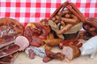étal de charcuterie