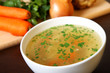 Delicious chicken soup