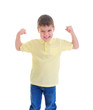 Angry little boy