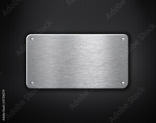 Illustration: metal plate with rivets industrial background metal plate with rivets industrial background