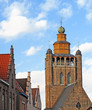 Church of Jerusalem and houses in Bruges Church of Jerusalem and houses in Bruges