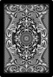 playing card back side 62x90 mm