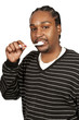 Photo: Man Brushing Teeth Man Brushing Teeth