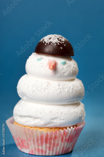 Photo: Christmas cupcake Christmas cupcake