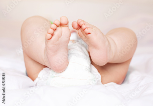 Photo: feet of a baby feet of a baby