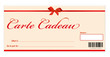 carte cadeau - bon de réduction