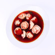 Polish red borscht with uszka (a mushroom filled dumplings) Polish red borscht with uszka (a mushroom filled dumplings)