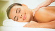 Luxury Health Spa Client Receiving Massage Therapy
