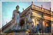 Campidoglio, musei capitolini, Roma, dioscuro