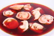 Polish red borscht with uszka (a mushroom filled dumplings) Polish red borscht with uszka (a mushroom filled dumplings)