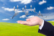 Photo: social network concept social network concept