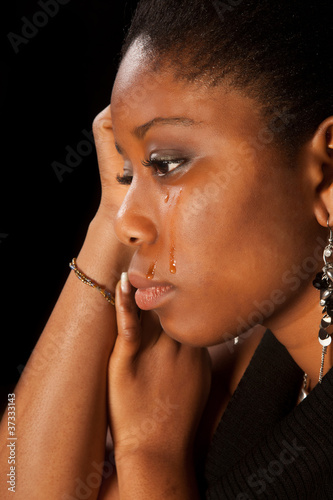 Photo: Tears of a woman Tears of a woman