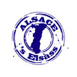 Vector: timbre Alsace timbre Alsace