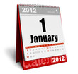 Desktop calendar 2012 Desktop calendar 2012