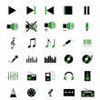 Vektor: Musik Icons Musik Icons