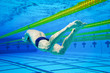 Swimmer in the Pool