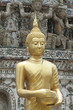 Golden buddha statue