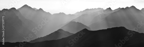 Photo: Foggy day in mountain Foggy day in mountain