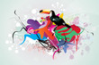 color bird vector design color bird vector design