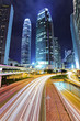 traffic through downtown HongKong