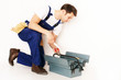 handwerker sucht werzeug