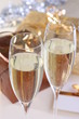 Gold/Brown Presents and Champaign