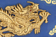 golden dragons in chinese style