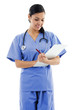 Photo: Female health care worker Female health care worker
